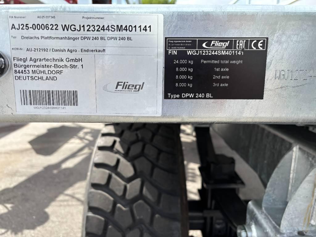 Fliegl DPW 240 BL Profi Rimorchi per balle