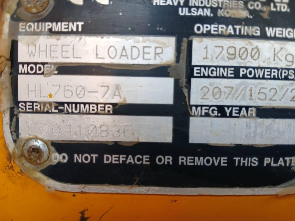 Hyundai HL 760-7 A Wheel loaders