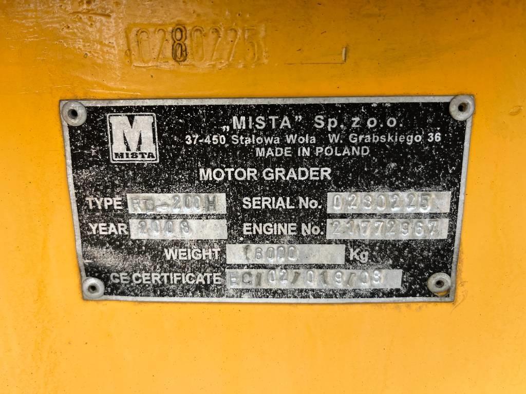  Mista RD200H Równiarki
