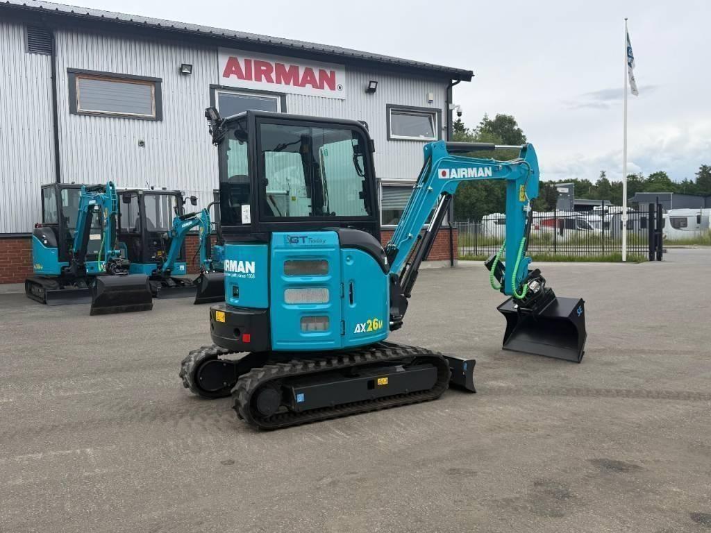 Airman AX 26 U-7 Minigrävare < 7t