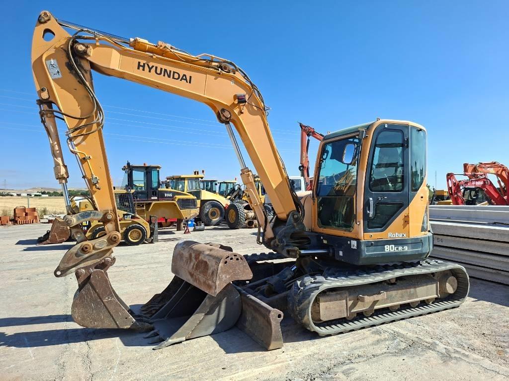 Hyundai Robex 80 CR-9 Midibagger  7t - 12t