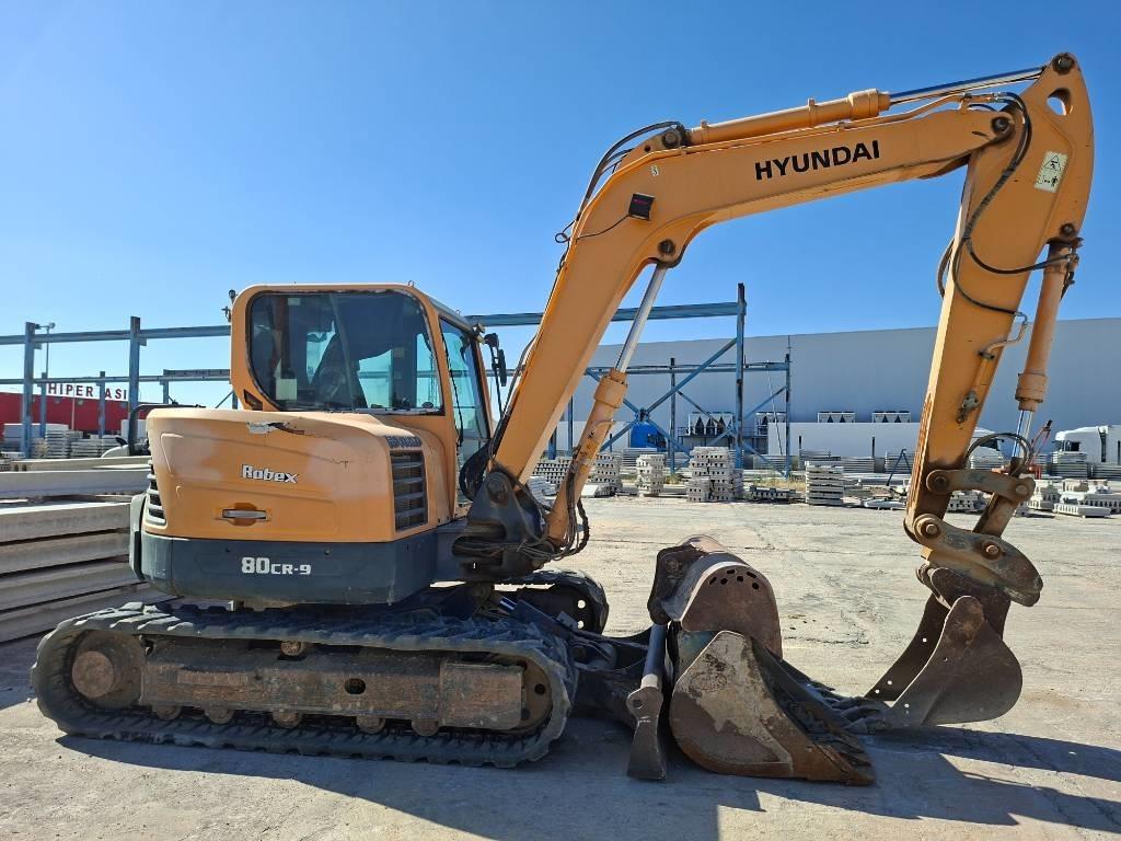 Hyundai Robex 80 CR-9 Midibagger  7t - 12t
