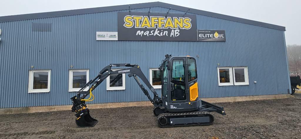 Hyundai HX 25 AZ Minigrävare < 7t