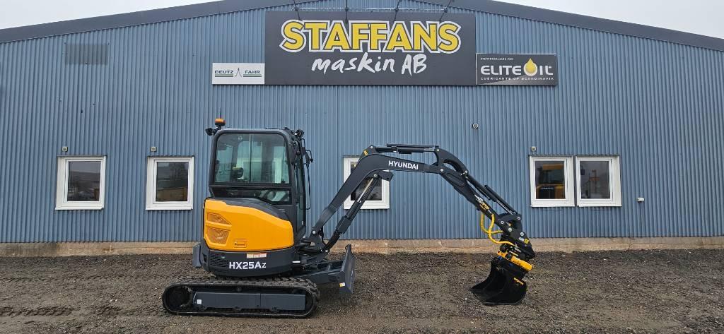 Hyundai HX 25 AZ Minigrävare < 7t