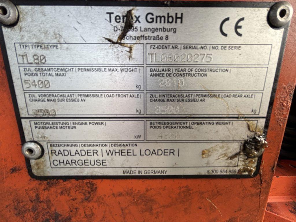 Terex TL80 Wielladers