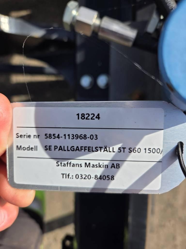 SE Equipment  Hydrauliskt gaffelställ Lastarredskap