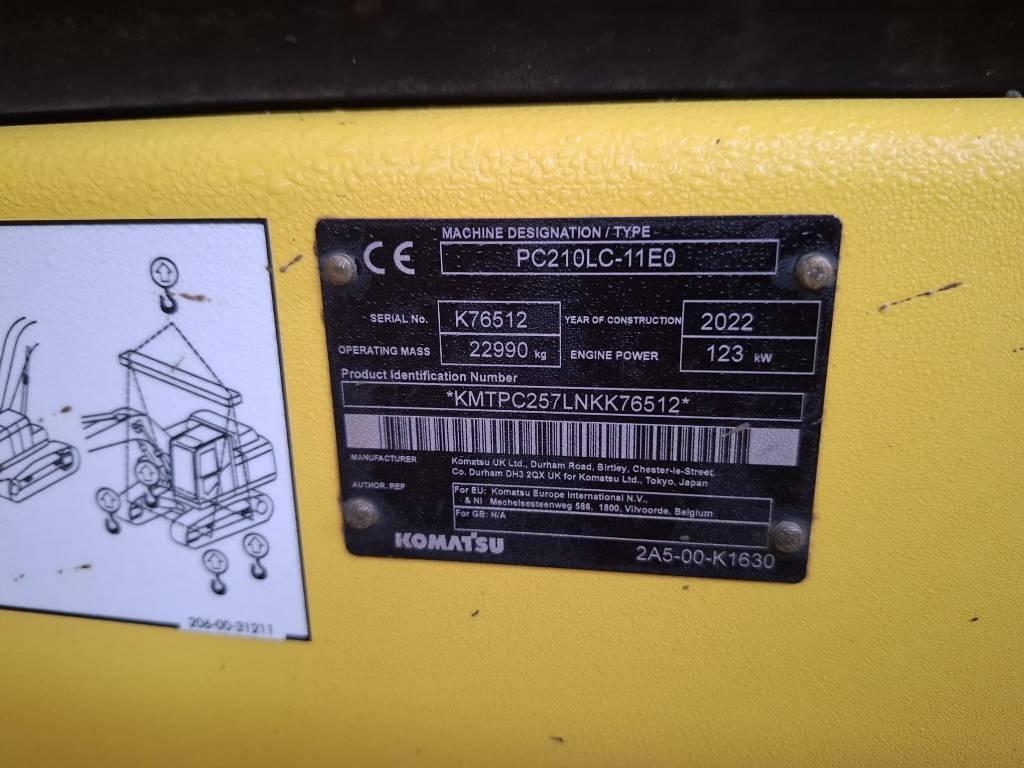 Komatsu PC 210 LC-11 Crawler excavators
