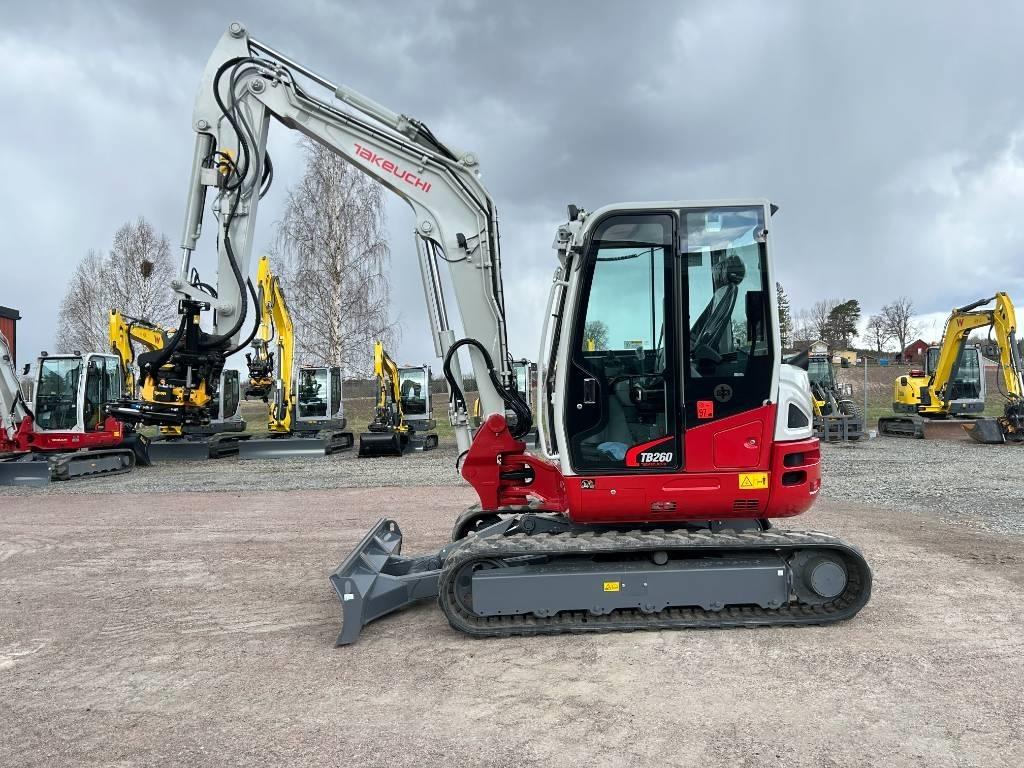 Takeuchi TB260 Minigrävare < 7t