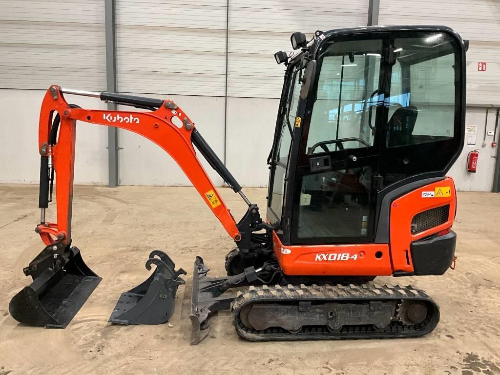 Kubota KX 018-4 Miniescavatori