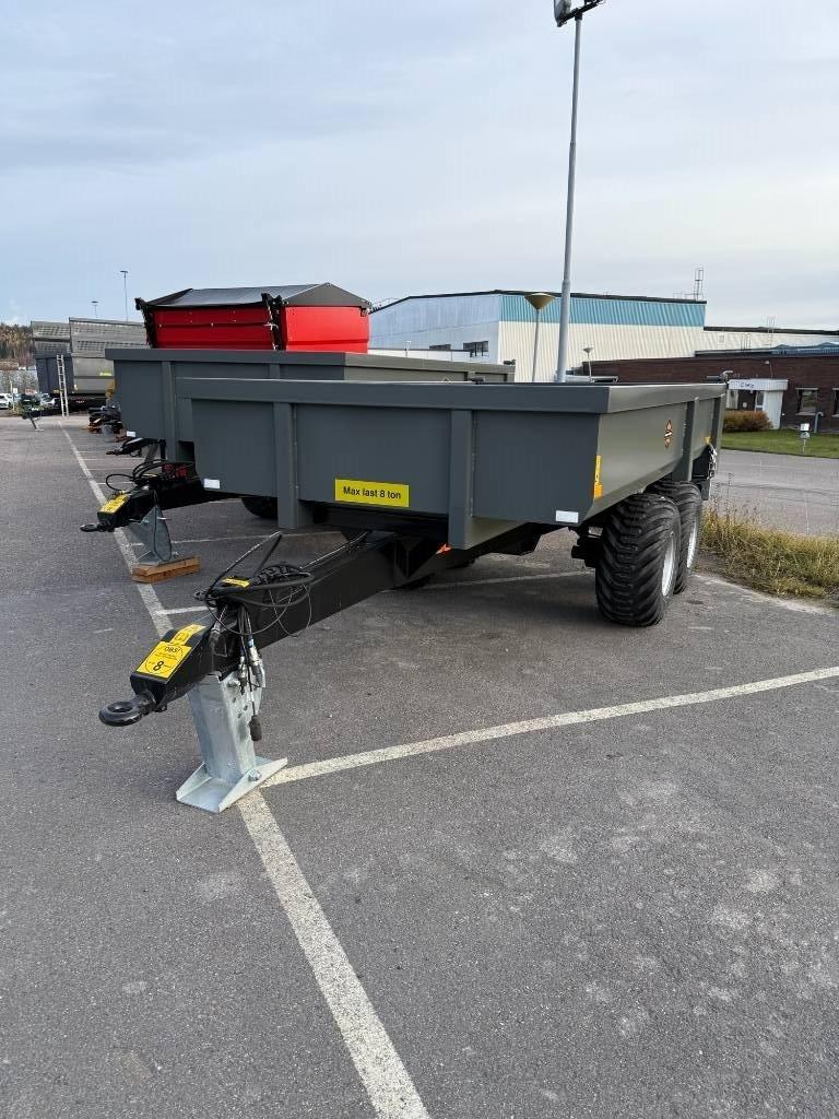 Palmse Trailer D800 8 Ton Tippvagnar
