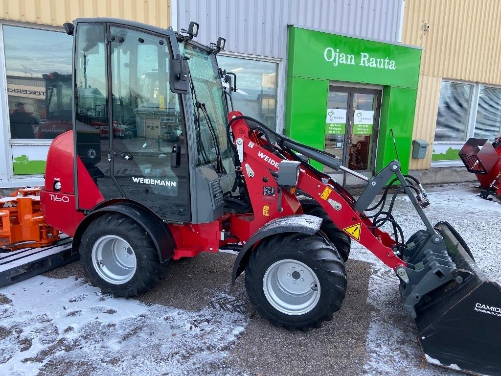 Weidemann 1160 hytillä Minilader