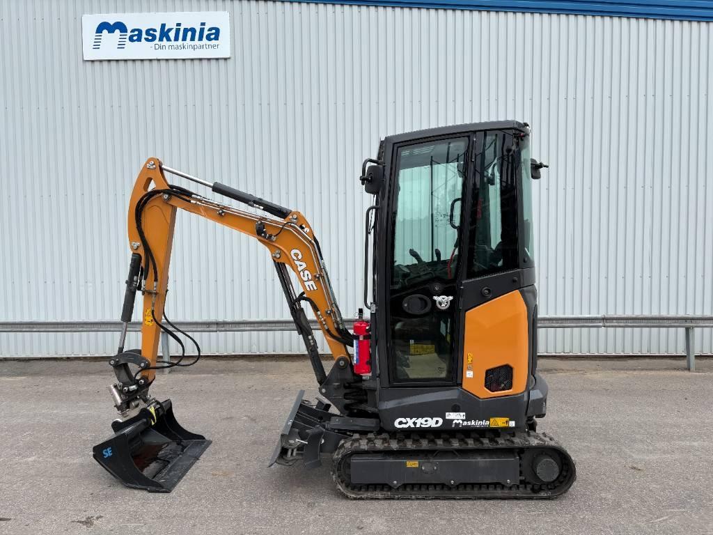 CASE CX 19 D Minigrävare < 7t