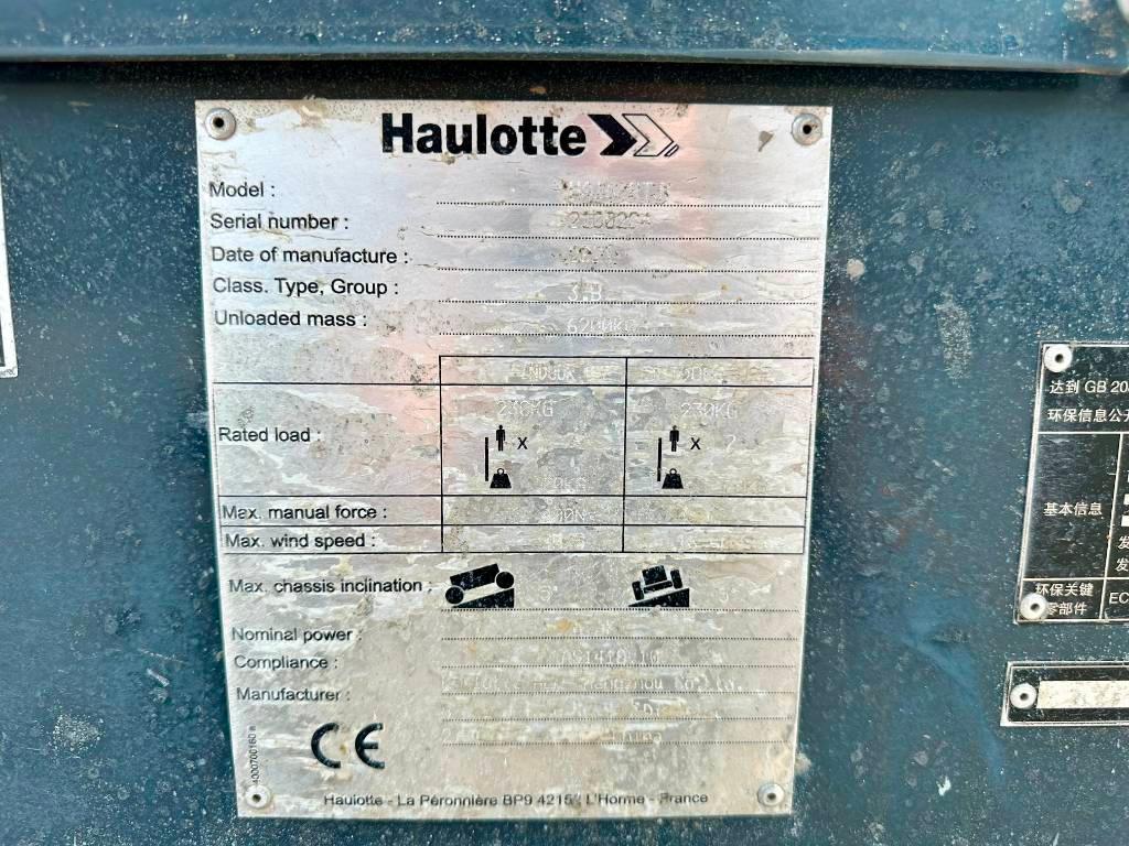 Haulotte HA16RTJ Plataforma de trabajo articulada