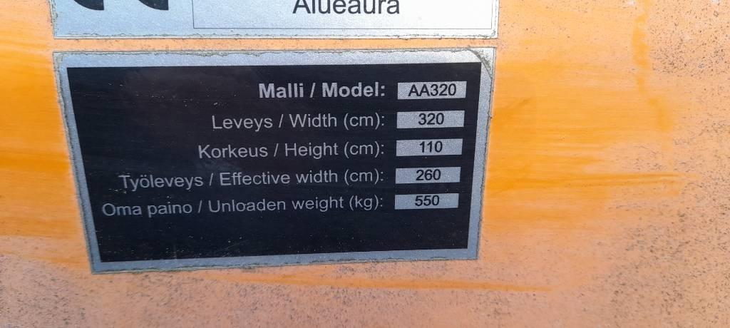 Rote Alueaura AA320 Lame spazzaneve e aratri