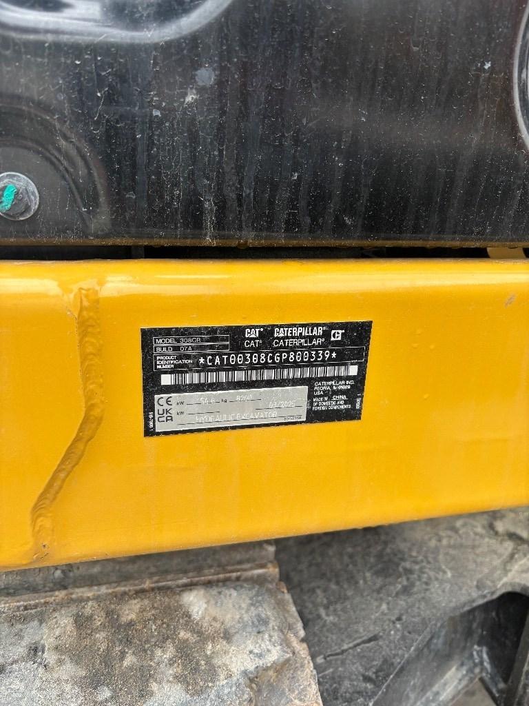 CAT 308 Bandgrävare