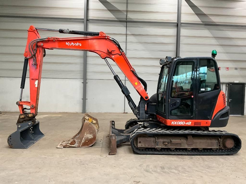 Kubota KX 080-4 A Midibagger  7t - 12t