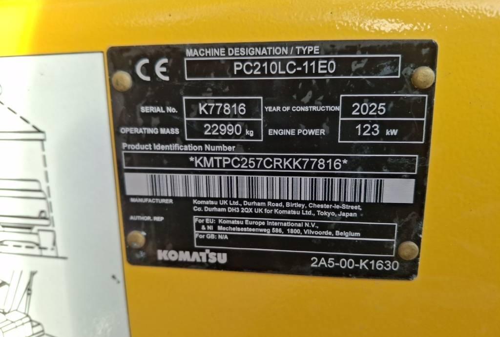Komatsu PC210LC-11E0 Pelle sur chenilles