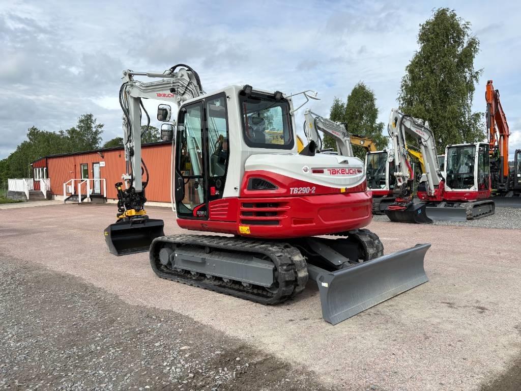 Takeuchi TB290 Midigrävmaskiner 7t - 12t