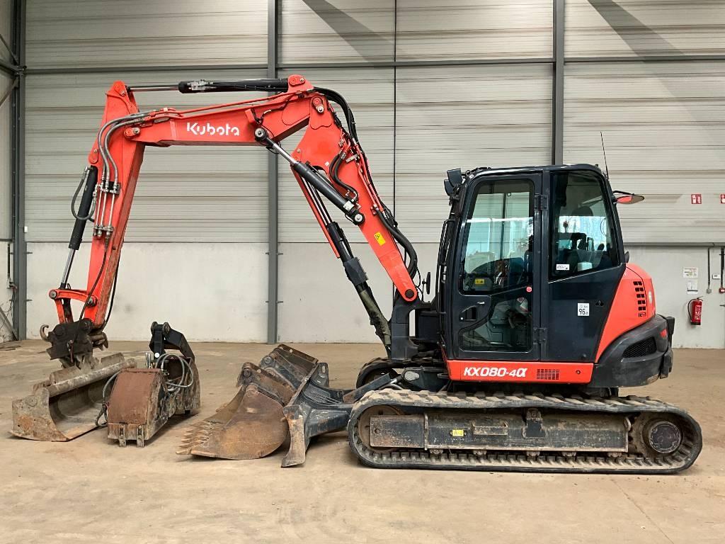 Kubota KX 080-4 A Escavatori medi 7t - 12t