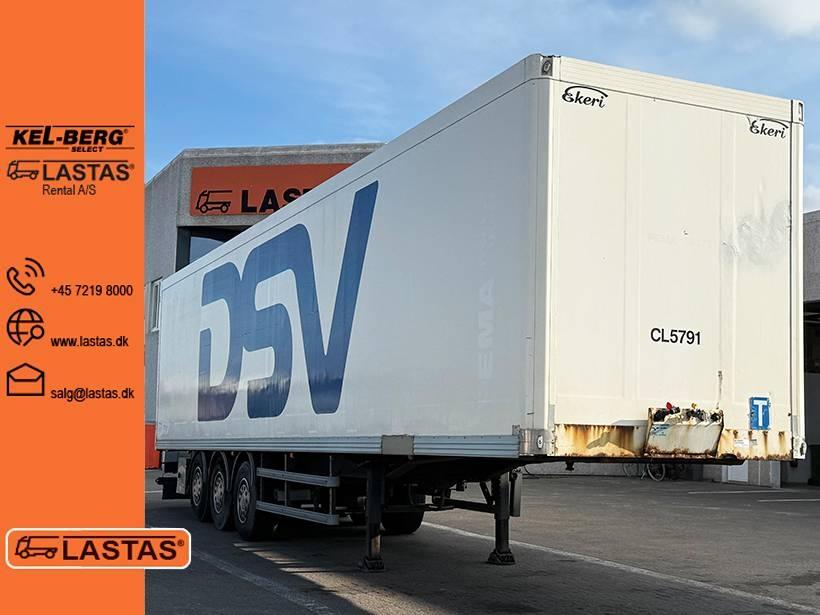 Ekeri 3 axle Boxtrailer / 3 achse Kofferauflieger Box body semi-trailers