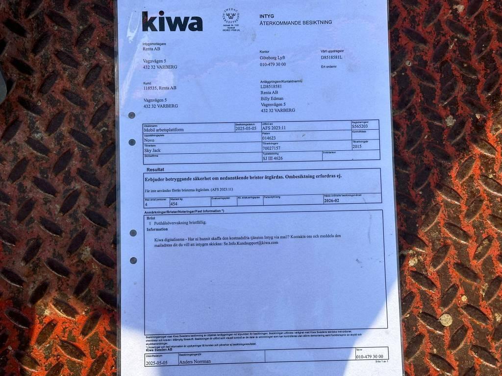 SkyJack SJ 4626 Piattaforme a pantografo