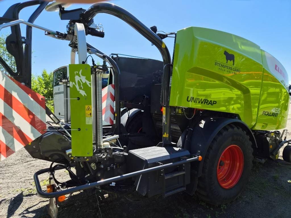 CLAAS Rollant 455 RC Uniwrap Rundballe-pressere