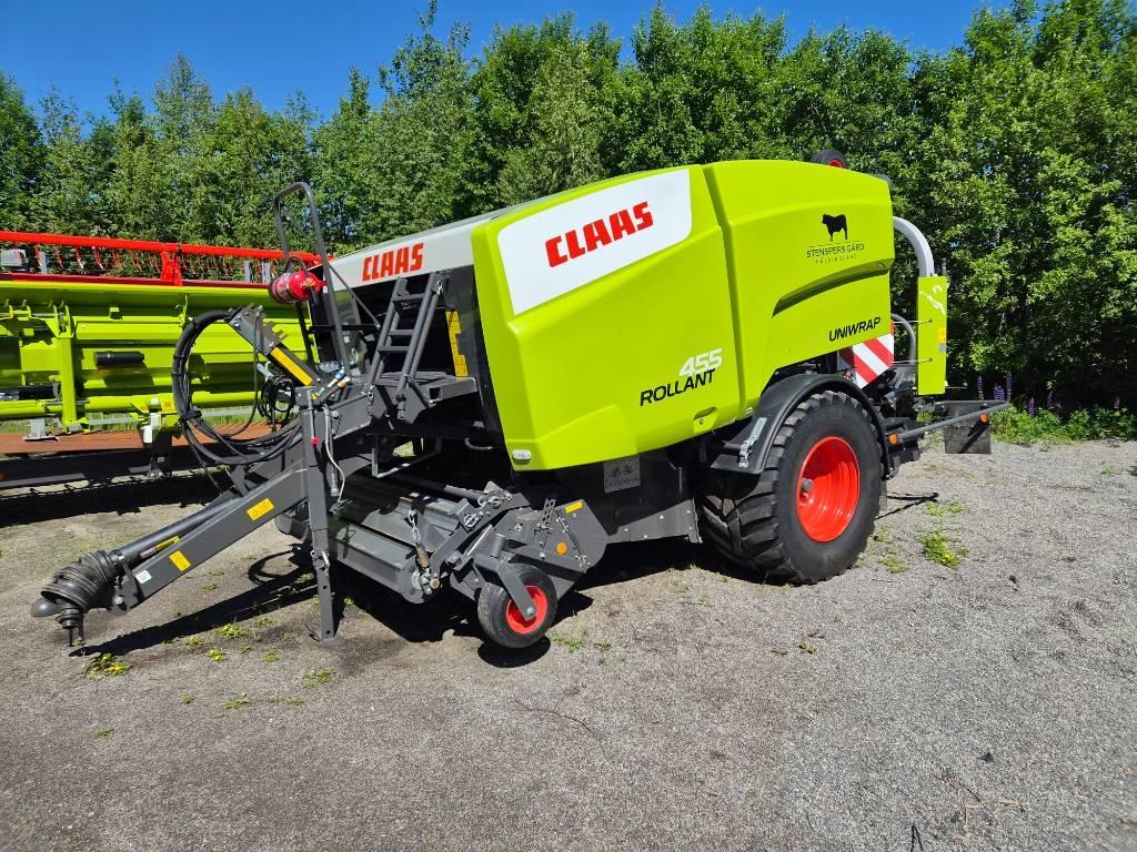 CLAAS Rollant 455 RC Uniwrap Rundballe-pressere