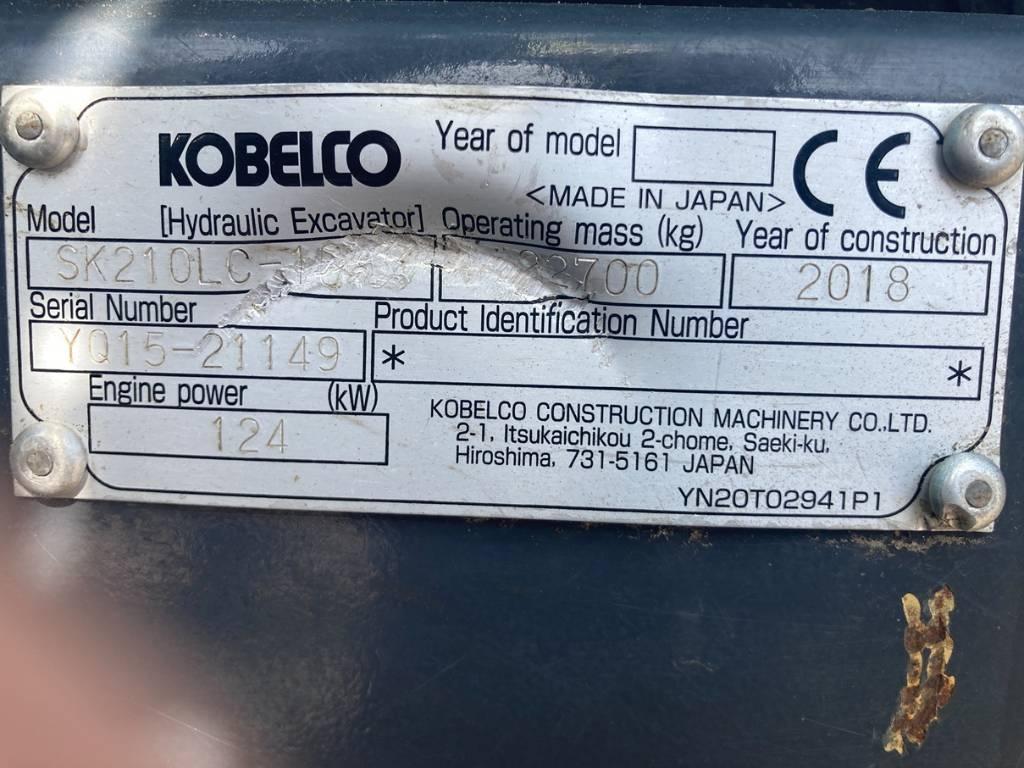 Kobelco SK 210 LC-10 Crawler excavators