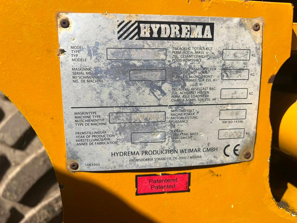 Hydrema 912ES Dumper - Starr