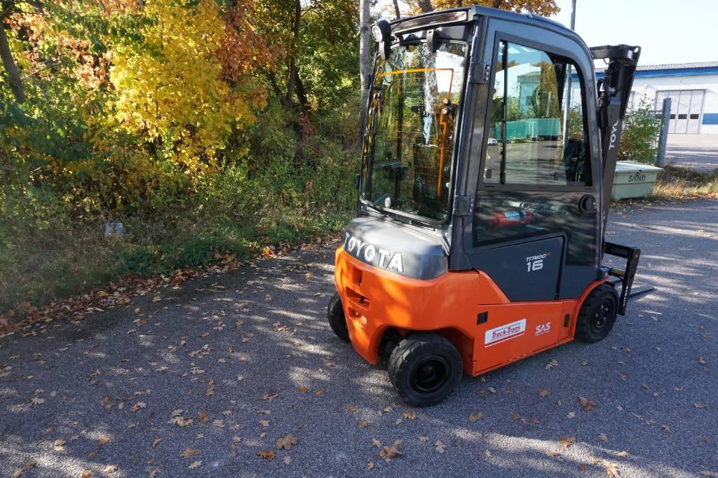 Toyota 8FBM16T Elektriske trucker