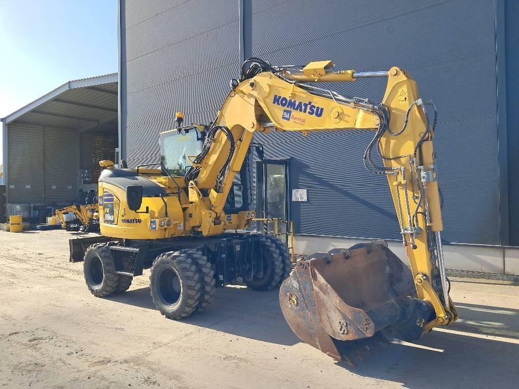 Komatsu PW98MR-11E0 Wheeled excavators