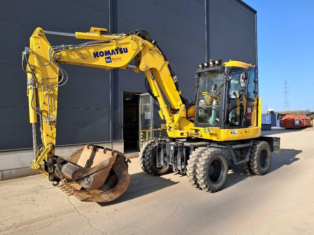 Komatsu PW98MR-11E0 Wheeled excavators