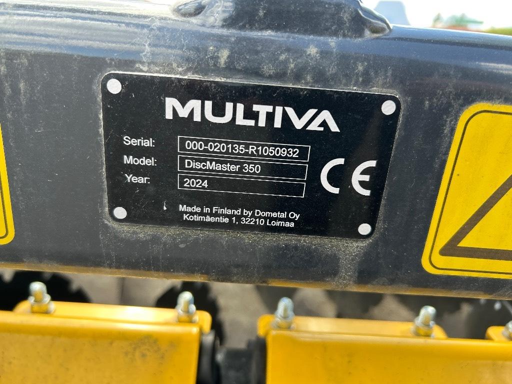 Multiva DM 350 lautasmuokkain Disc harrows