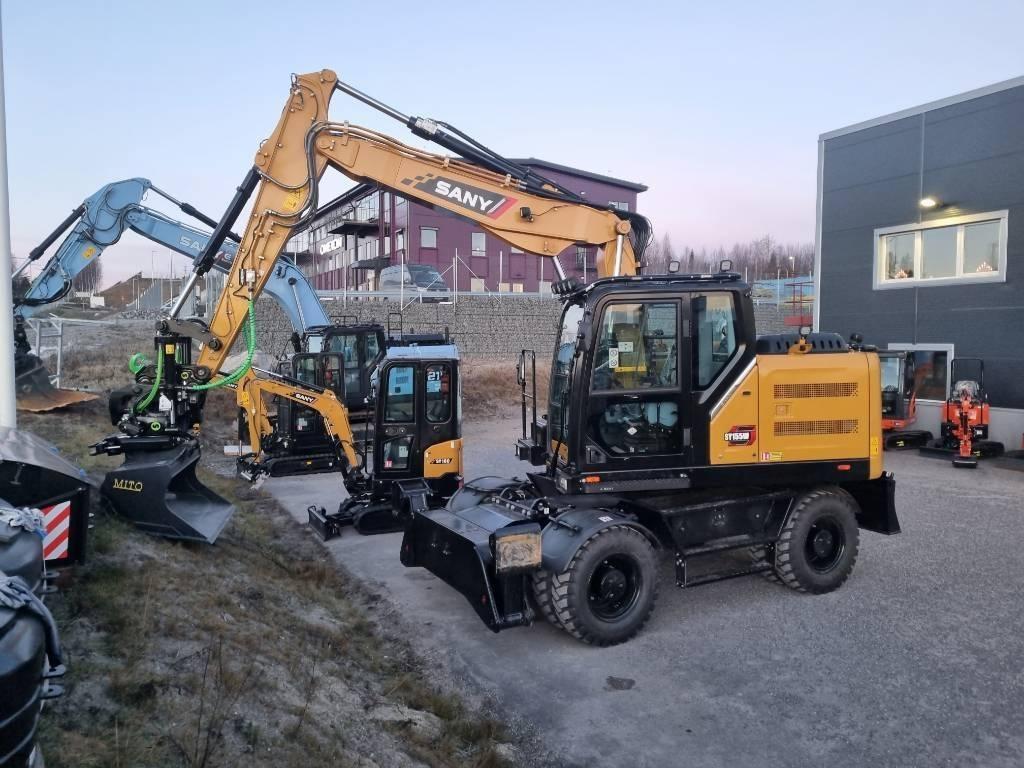 Sany Sy155W Hjulgrävare