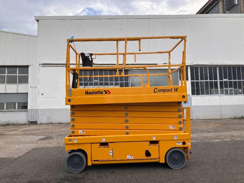 HAULOTTE COMPACT14 - NEW BATTERIES NEW WHEELS Scissor lifts