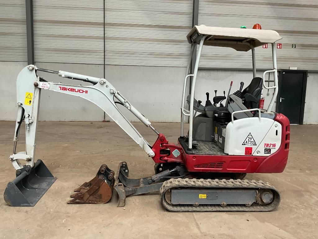 Takeuchi TB 216 Mini excavadoras < 7t
