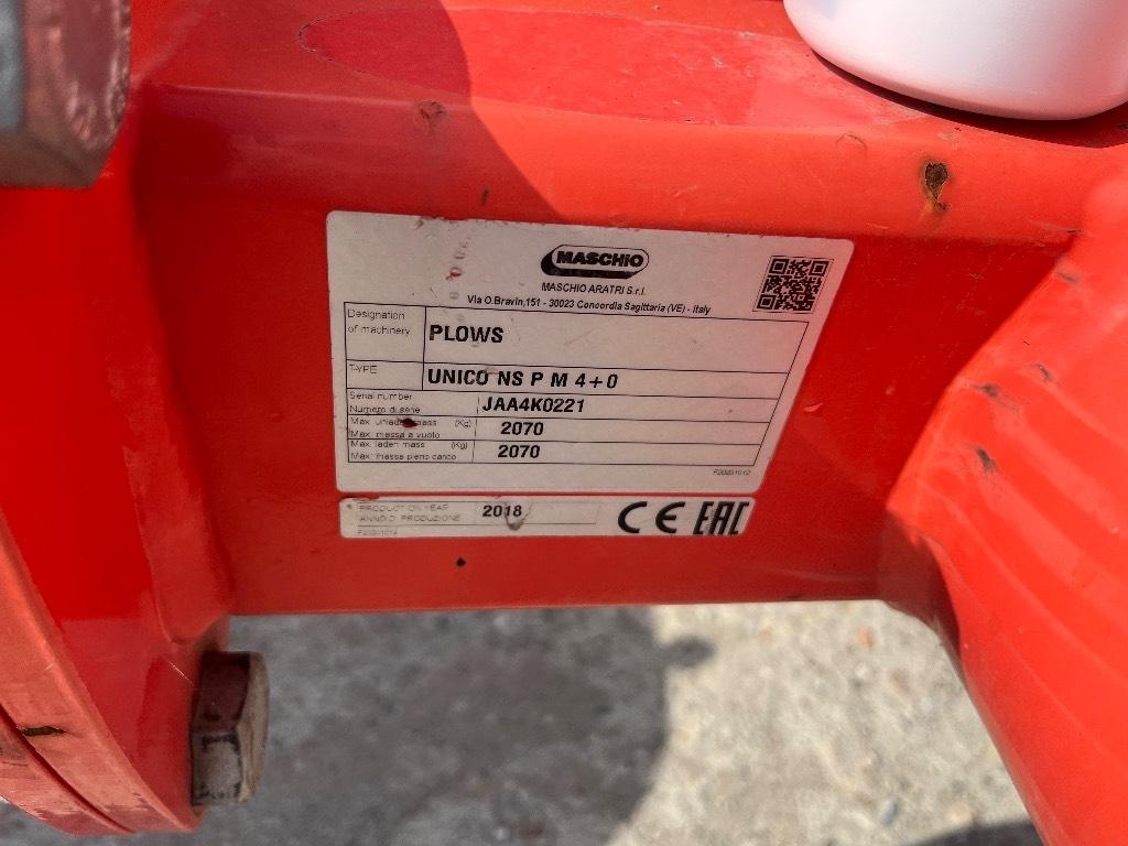 Maschio Gaspardo Unico NSPM 4+0 Pługi obrotowe