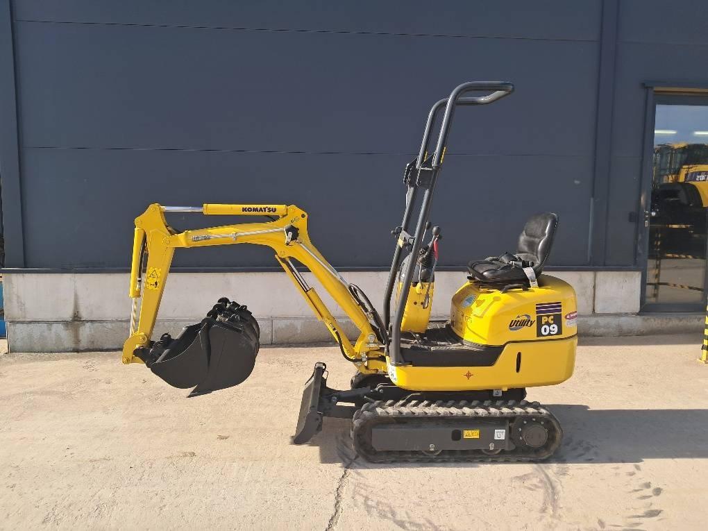 Komatsu PC09-1 Mini excavators < 7t (Mini diggers)