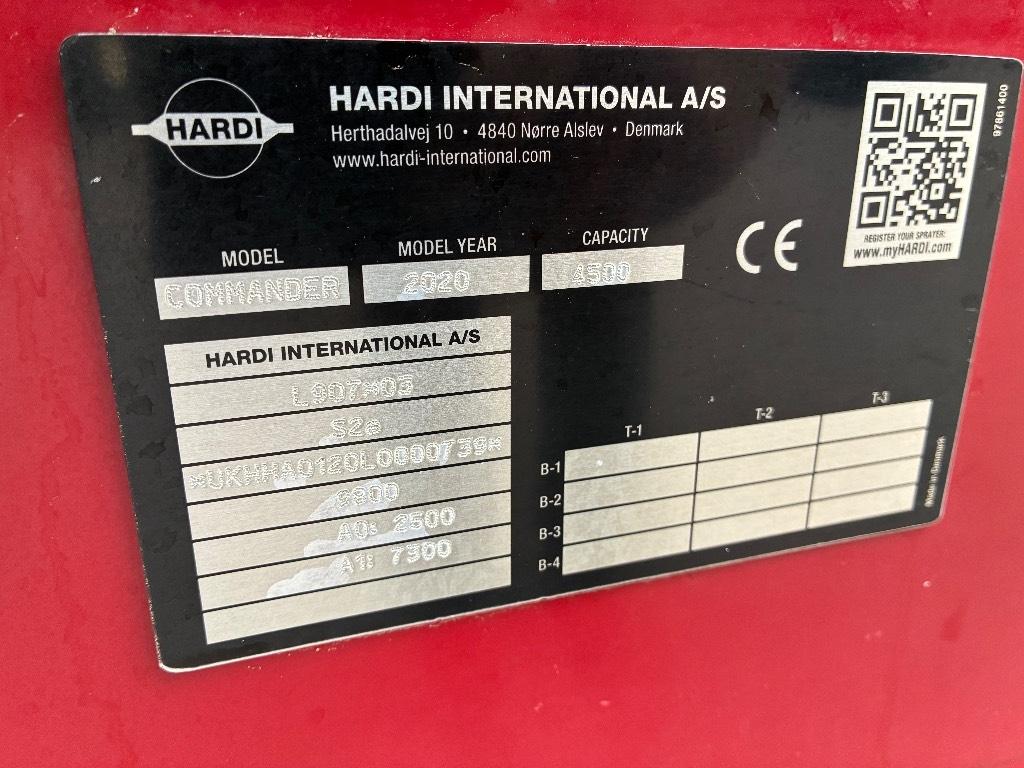 Hardi Commander 4500 twin Dragna sprutor