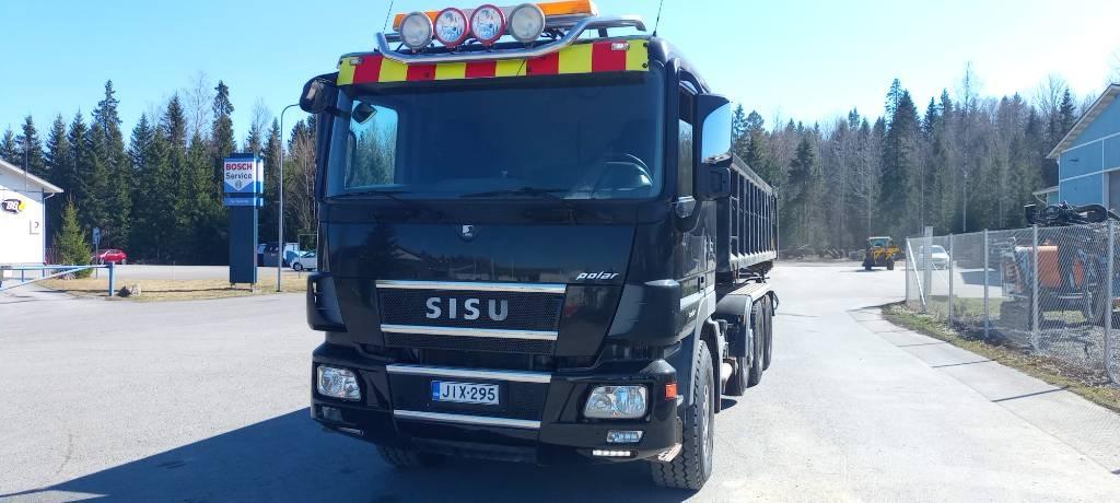 Sisu DK 16 M 8x4 Vaihtolava-autot