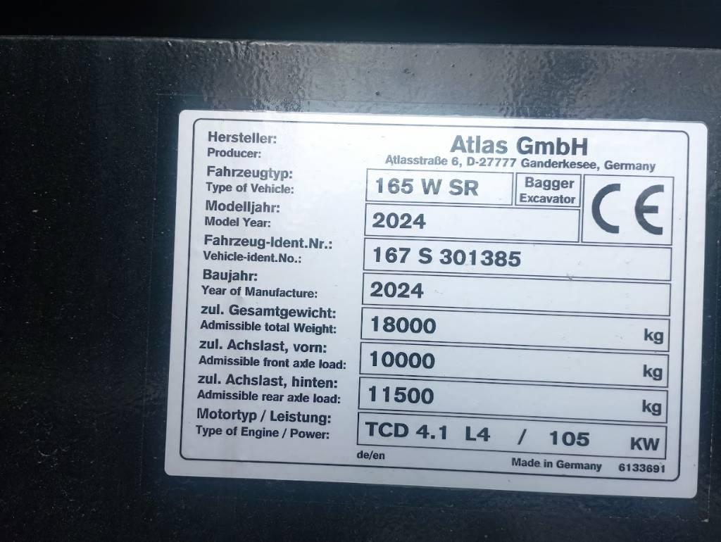 Atlas Altas 165Wsr DEMO Hjulgrävare