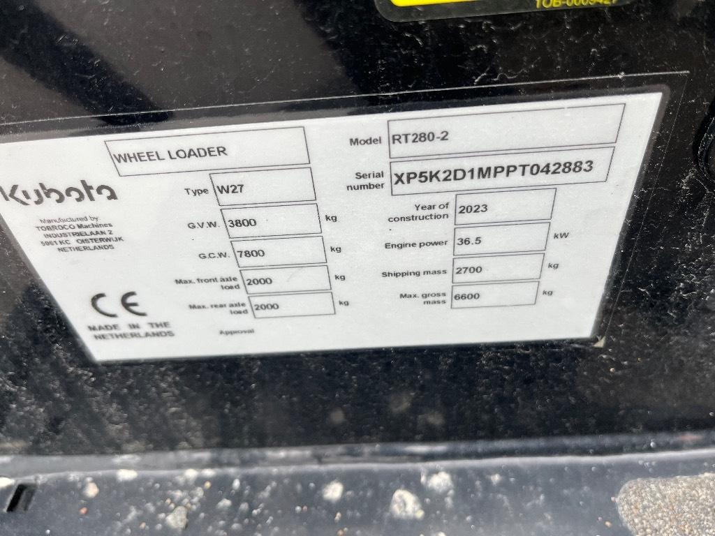 Kubota RT 280-2 Minilastare
