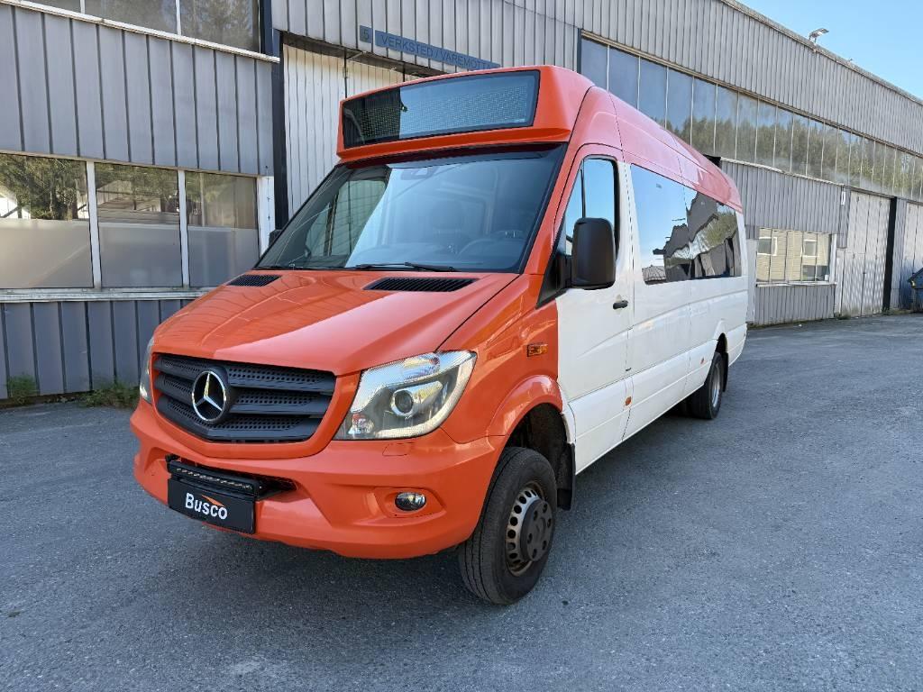 Mercedes-Benz Sprinter 516CDI 4x4. 17+1 seats. Minibusser