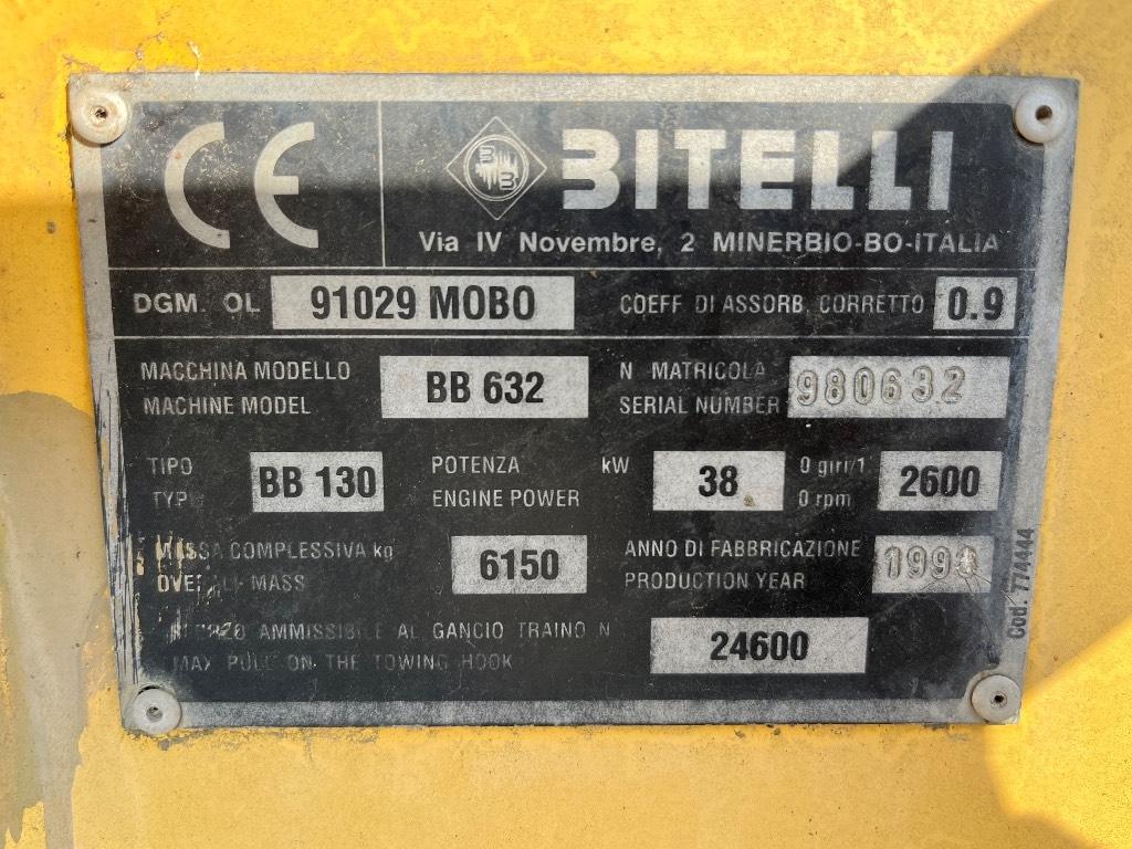 Bitelli BB 632 Rozściełacze do asfaltu