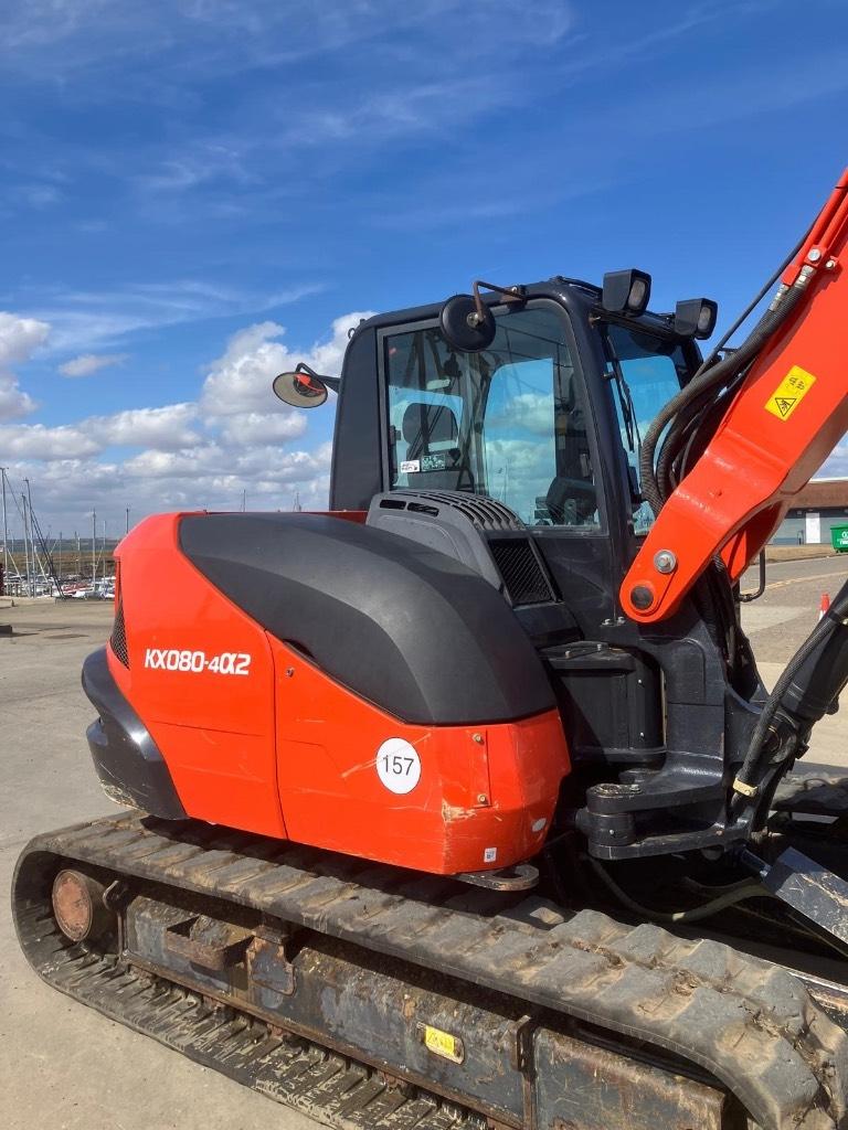 Kubota KX 080-4 Midi excavators  7t - 12t