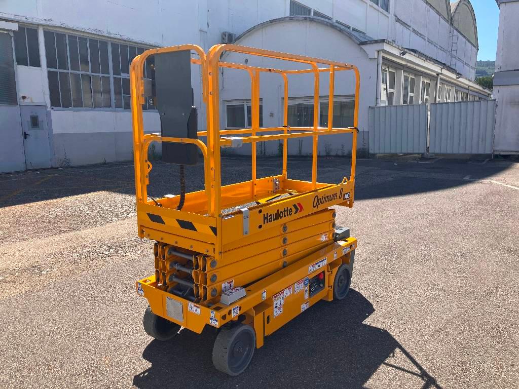HAULOTTE OPTIMUM8 - NEW BATTERIES NEW WHEELS Plataformas tijera