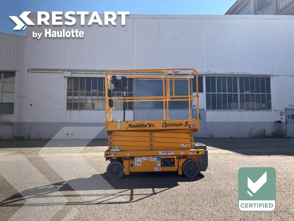 HAULOTTE OPTIMUM8 - NEW BATTERIES NEW WHEELS Plataformas tijera
