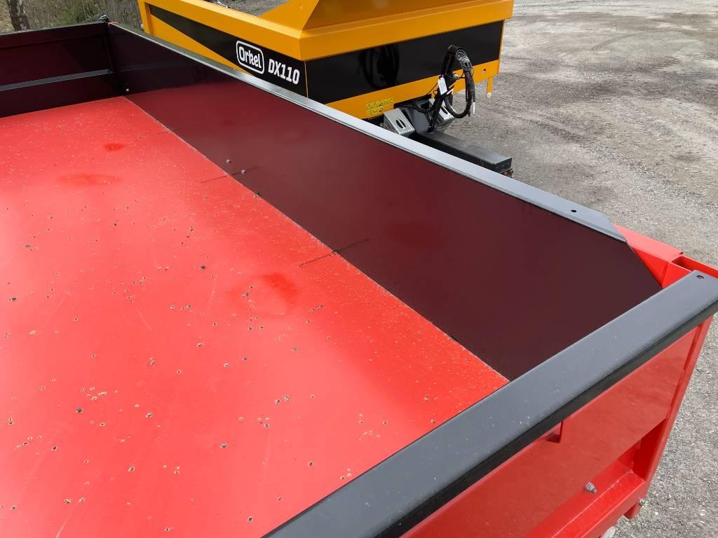 Orkel TT TX130 Innleggskarmer nye Rimorchi ribaltabili