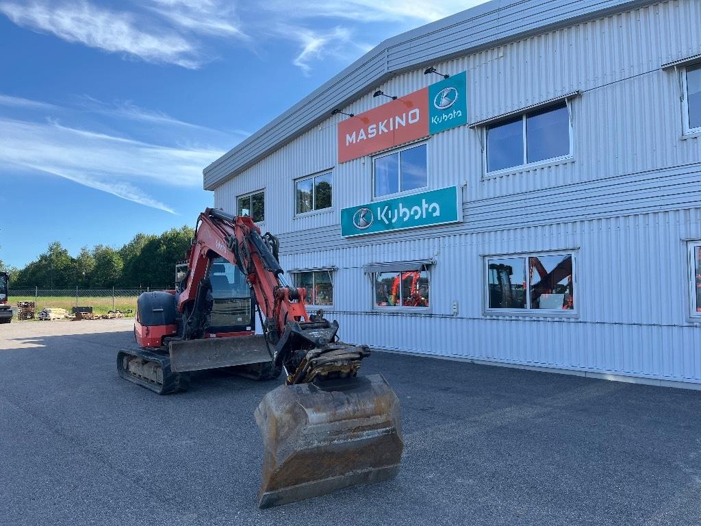 Kubota KX 080-4 Midigrävmaskiner 7t - 12t