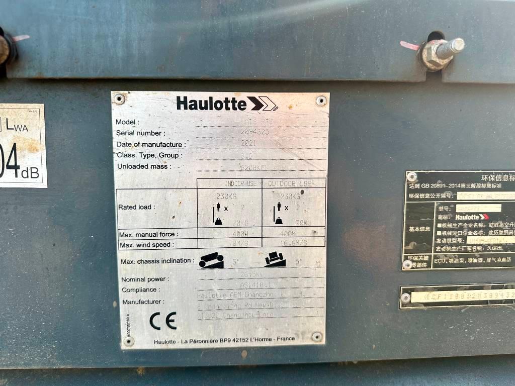 Haulotte HA16RTJ Plataforma de trabajo articulada